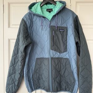 Patagonia Mint Quilted Windbreaker Jacket